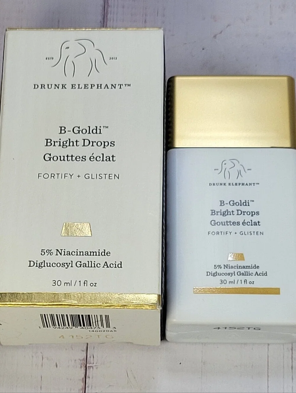 Drunk Elephant B-Goldi Drops & Plump-C Tripeptide Lippie Mask Bundle BNIB